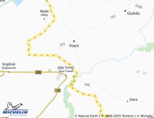 MICHELIN Cruceni map - ViaMichelin