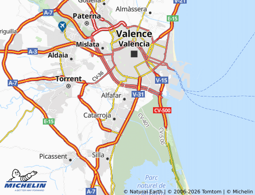 Mappa MICHELIN Sedaví - ViaMichelin
