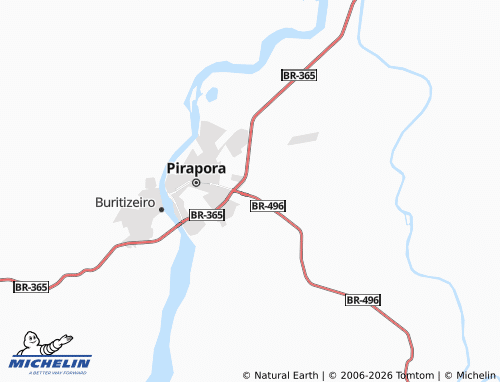 Mappa MICHELIN Chácaras Muniz - ViaMichelin