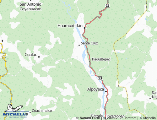 Mapa MICHELIN El Calvario - ViaMichelin