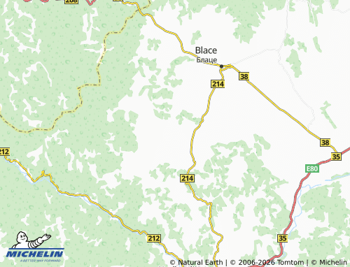 Mapa MICHELIN Kutlovac - ViaMichelin