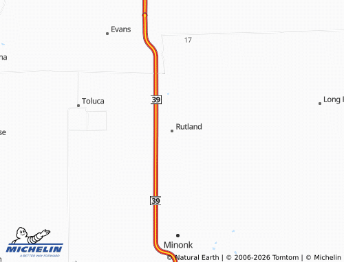 Mappa MICHELIN Rutland - ViaMichelin
