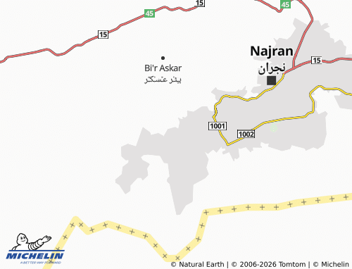 MICHELIN-Landkarte al-Shabhan - ViaMichelin