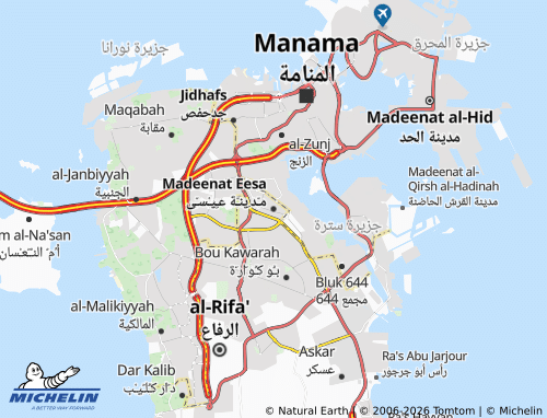 Mappa MICHELIN Madeenat Eesa - ViaMichelin