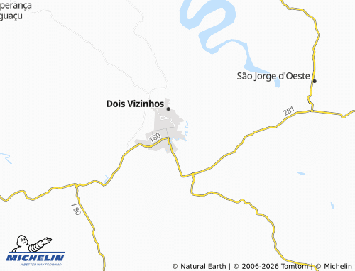 Mapa MICHELIN São Francisco Xavier - ViaMichelin
