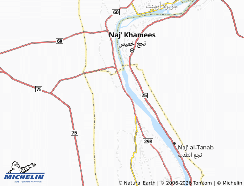 Mapa MICHELIN al-Ghareerah - ViaMichelin
