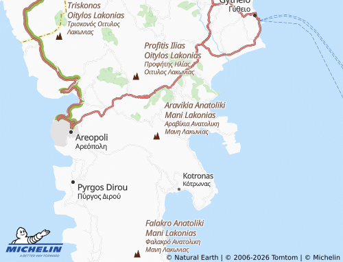 MICHELIN Parasyros map - ViaMichelin