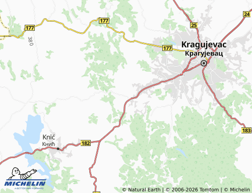 Mapa MICHELIN Đuriselo - ViaMichelin