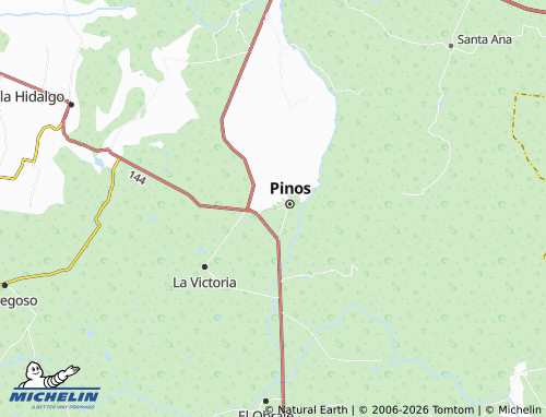 Mapa MICHELIN Las Tinajas - ViaMichelin