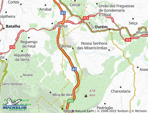 MICHELIN Casa Velha map - ViaMichelin