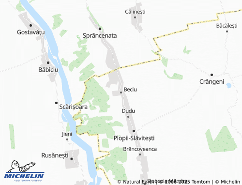 MICHELIN Beciu map - ViaMichelin