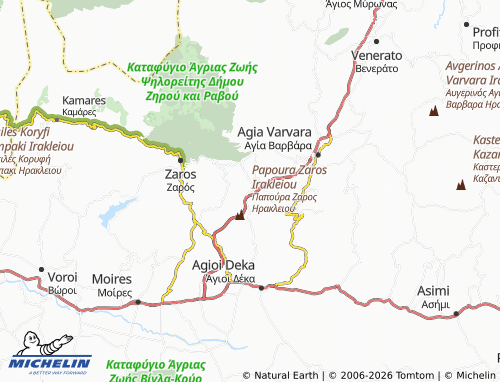 MICHELIN Apomarma map - ViaMichelin