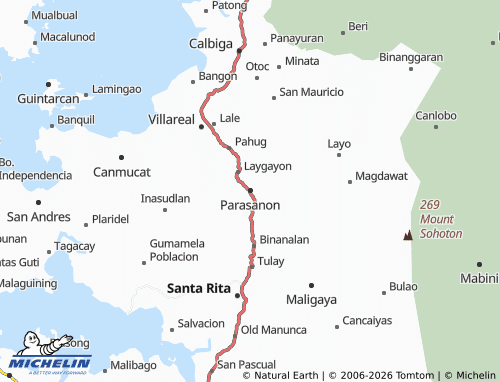 Mappa MICHELIN Parasanon - ViaMichelin