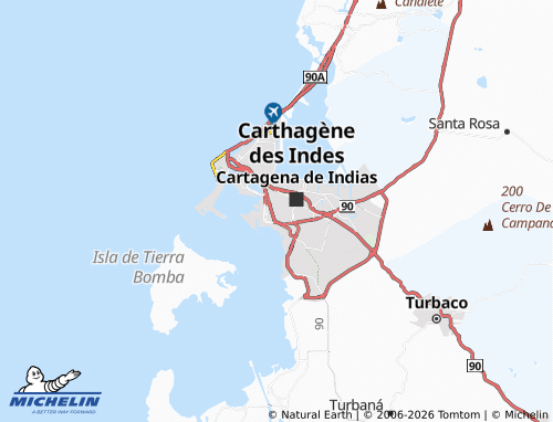 Carte MICHELIN República de Chile - ViaMichelin