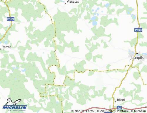 Mapa MICHELIN Jurģi - ViaMichelin