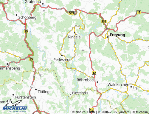 Carte MICHELIN Marchetsreut - ViaMichelin