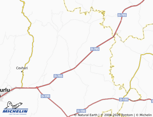 MICHELIN Arabaçayı map - ViaMichelin