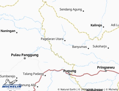 MICHELIN Neglasari map - ViaMichelin