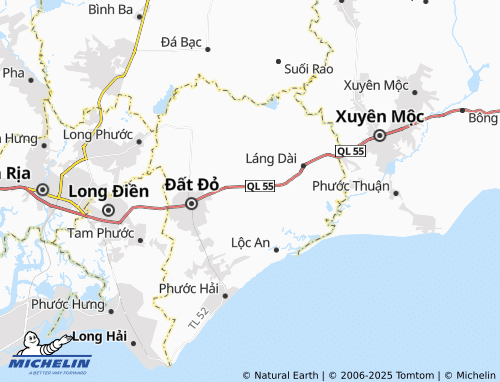 MICHELIN Phước Long Thọ map - ViaMichelin