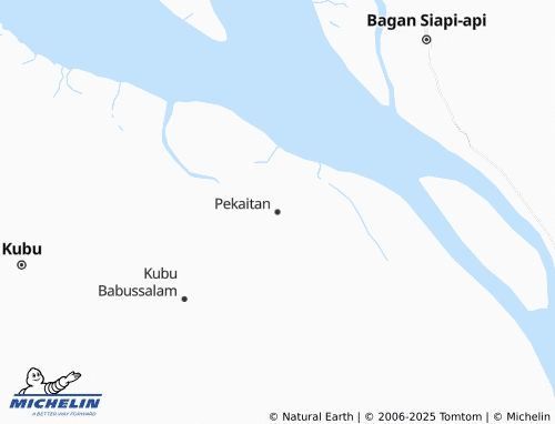 MICHELIN Pekaitan map - ViaMichelin