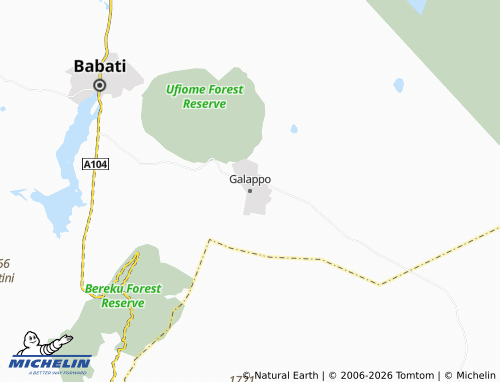 Mappa MICHELIN Galappo - ViaMichelin