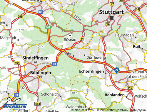 Mapa MICHELIN Rohr - ViaMichelin