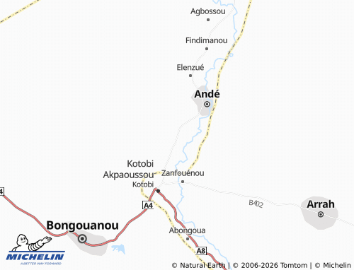 MICHELIN-Landkarte Annékrou - ViaMichelin