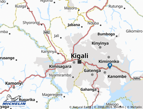 Mapa MICHELIN Nyamugali - ViaMichelin