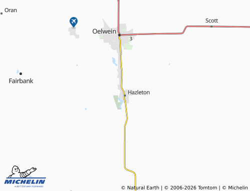 Mapa MICHELIN Hazleton - ViaMichelin