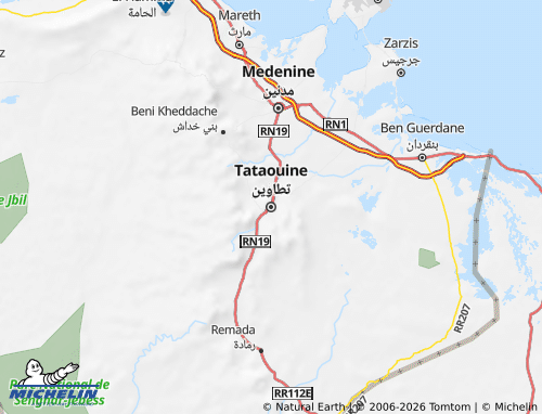 Mappa MICHELIN Tataween - ViaMichelin