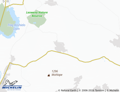 MICHELIN-Landkarte Mohlalaotoane - ViaMichelin