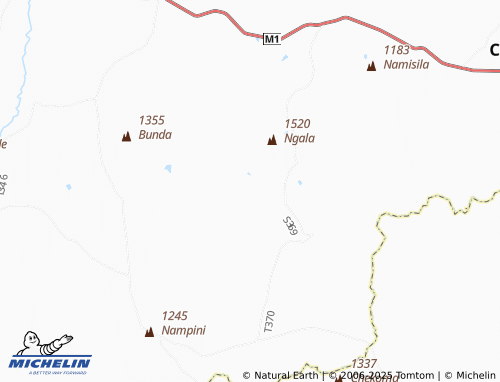 MICHELIN Mphonde map - ViaMichelin