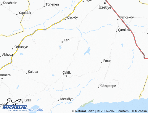 MICHELIN Dişbudak map - ViaMichelin