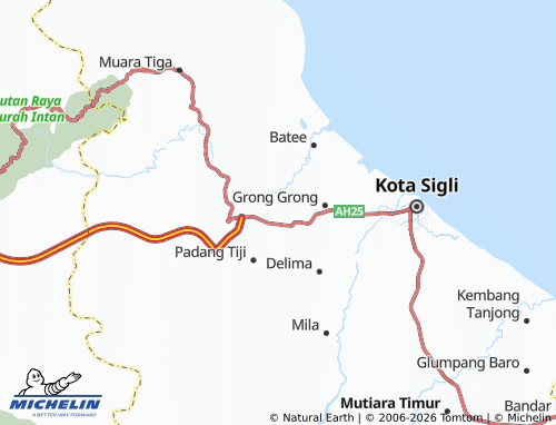 MICHELIN Adang Beurabo map - ViaMichelin