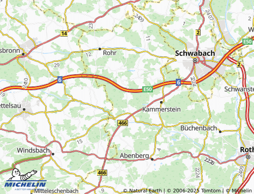 MICHELIN Albersreuth map - ViaMichelin