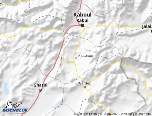 MICHELIN Logar map - ViaMichelin