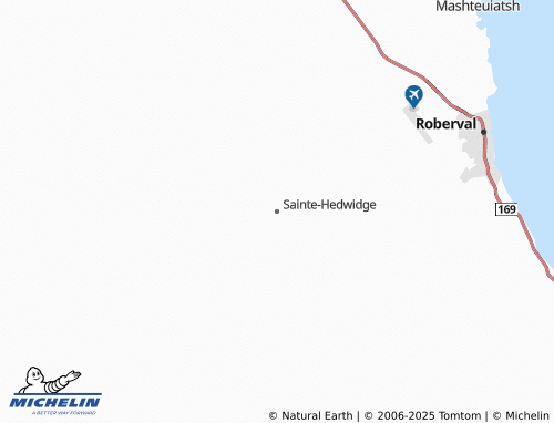 MICHELIN Sainte-Hedwidge map - ViaMichelin