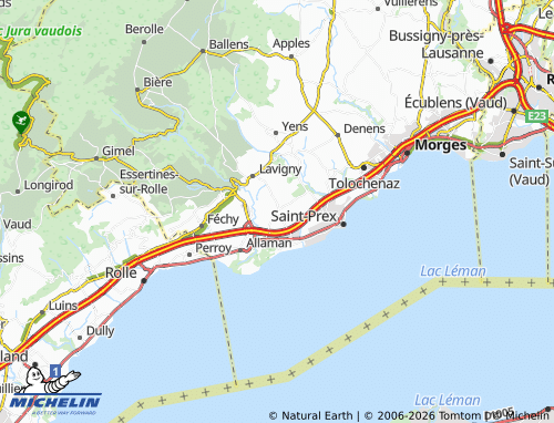 Carte MICHELIN Étoy - ViaMichelin