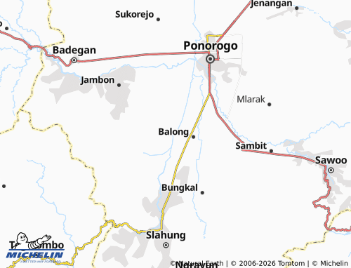 MICHELIN Sedarat map - ViaMichelin