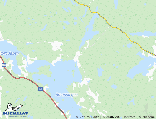 MICHELIN Ängelsberg map - ViaMichelin
