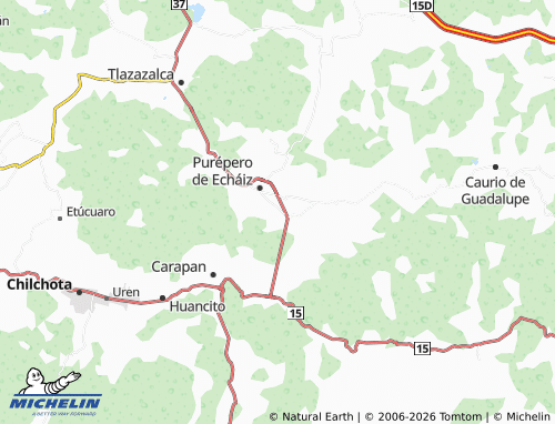 Mappa MICHELIN Lázaro Cárdenas - ViaMichelin