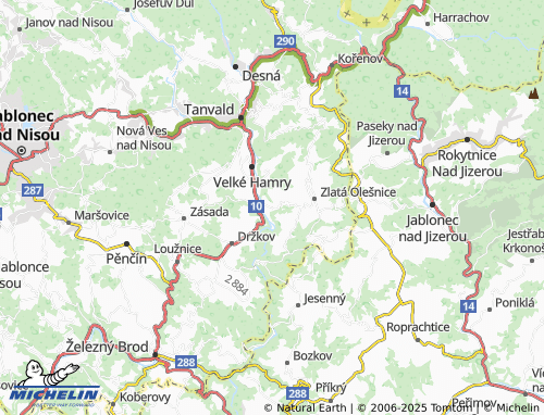 MICHELIN Haratice map - ViaMichelin