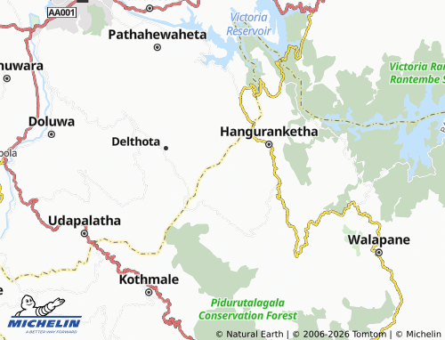 Mappa MICHELIN Kithulpe - ViaMichelin