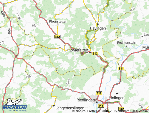 MICHELIN Hochberg map - ViaMichelin