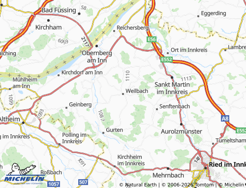 MICHELIN Weilbach map - ViaMichelin
