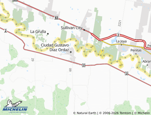 Mapa MICHELIN Nuevo Repueblo - ViaMichelin