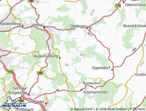 MICHELIN Hohenfichte map - ViaMichelin