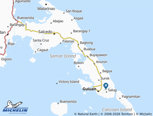 MICHELIN Butig map - ViaMichelin