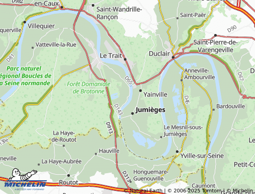 MICHELIN Heurteauville map - ViaMichelin