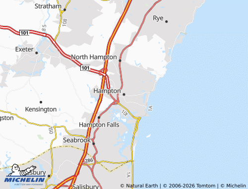 Mappa MICHELIN Hampton - ViaMichelin